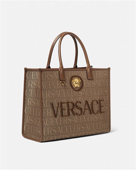 is versace bag worth it|versace large tote bag.